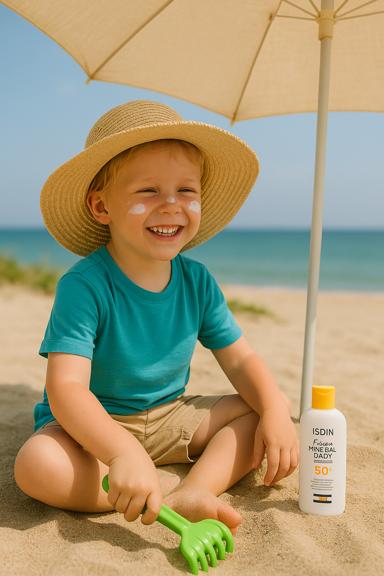 کودک و ضد آفتاب