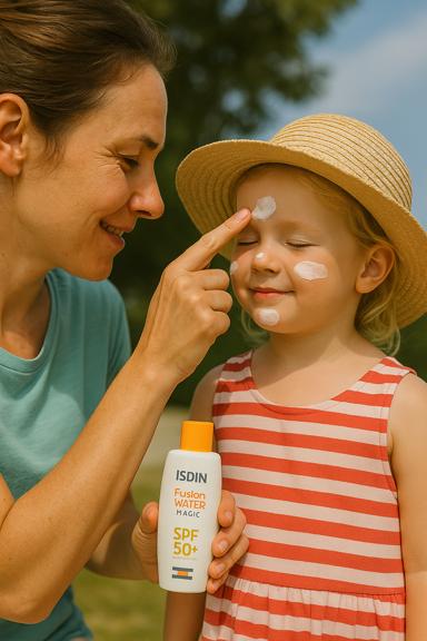 ضد آفتاب بچه گانه