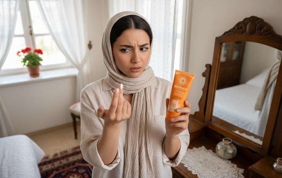 چقدر ضد آفتاب بزنم