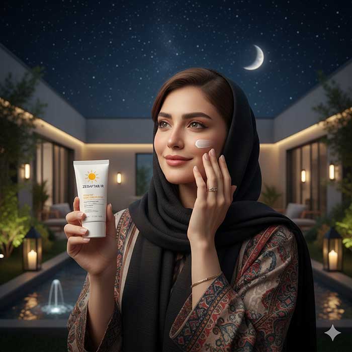 ضد آفتاب در شب