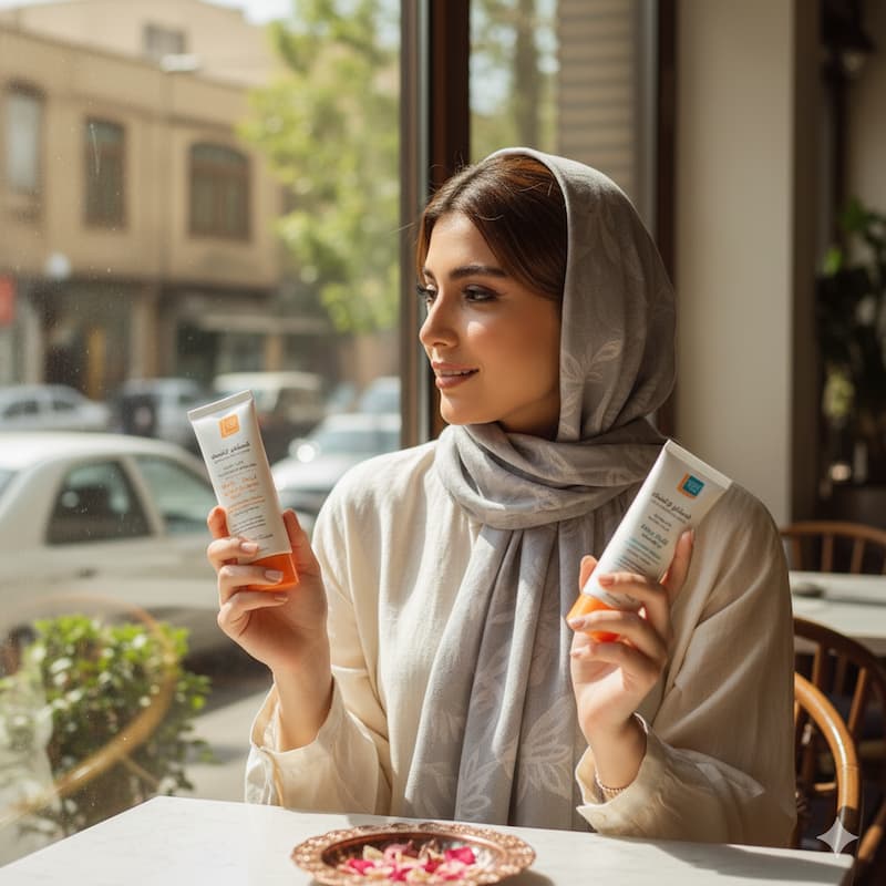 ضد آفتاب یا مرطوب کننده