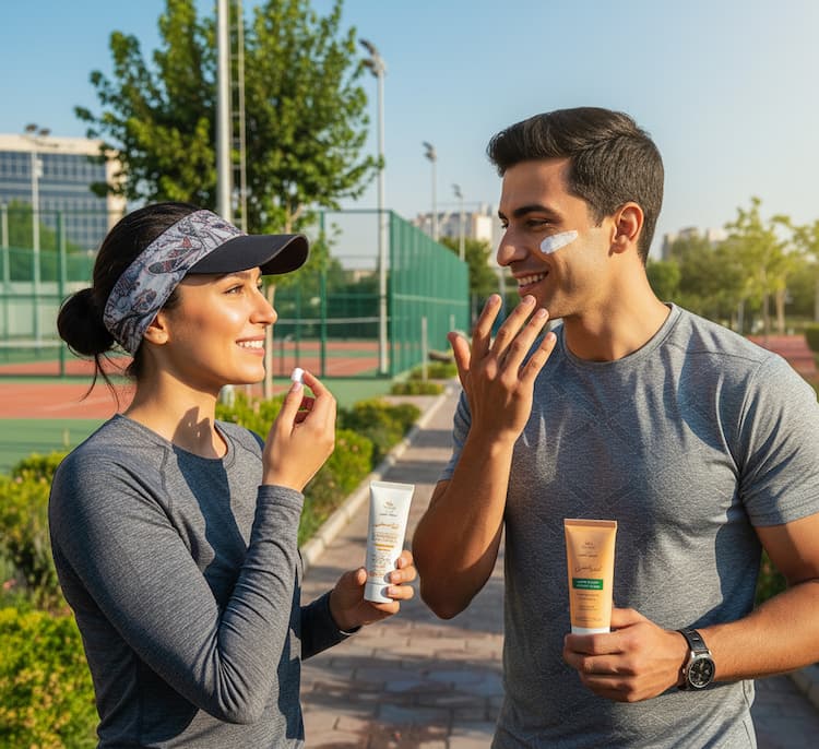 ضدآفتاب ضد تعریق