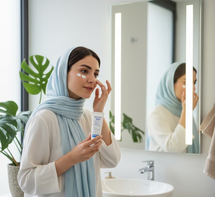 ضدآفتاب برای زیر چشم