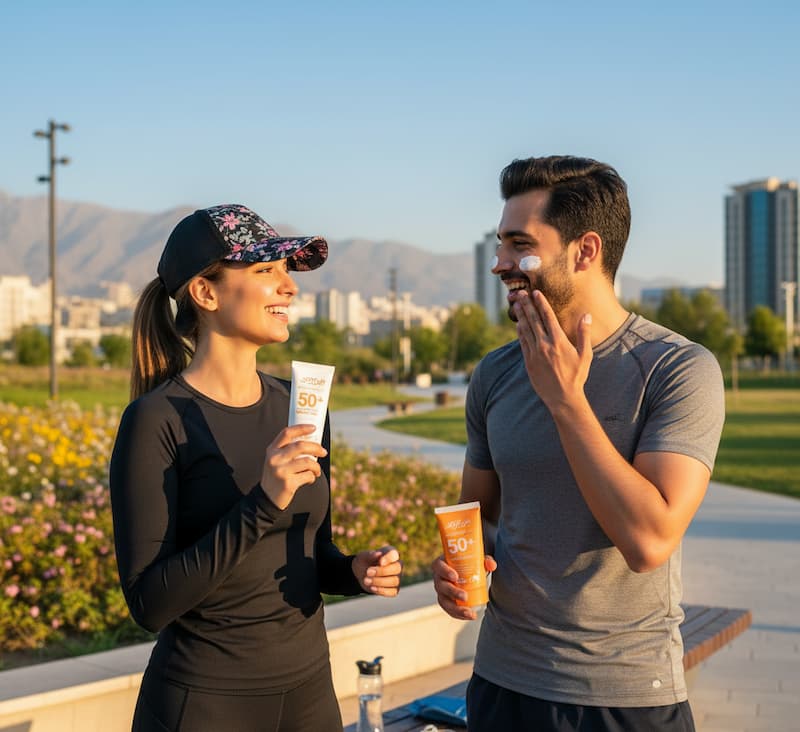 ضدآفتاب ضد تعریق