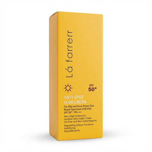 ضدآفتاب لافارر پوست چرب